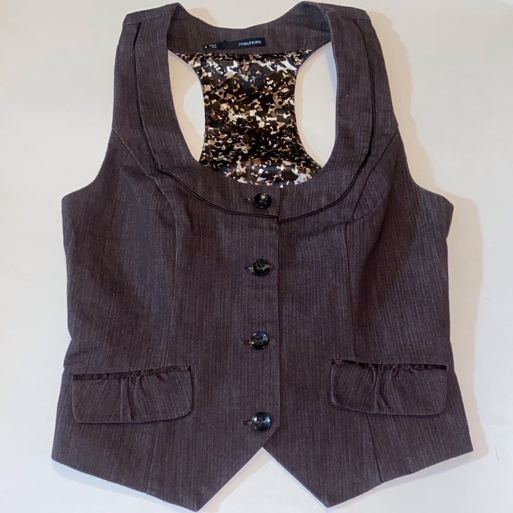 Maurices Women’s Top Vest Size S